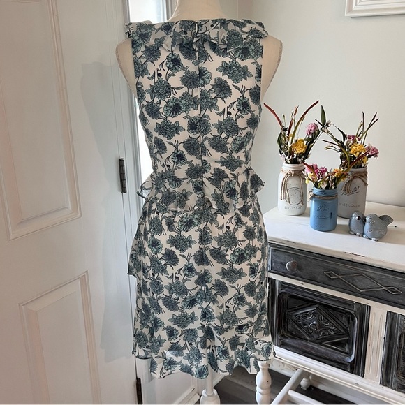 Gianni Bini blue and white floral dress size small - Picture 7 of 9